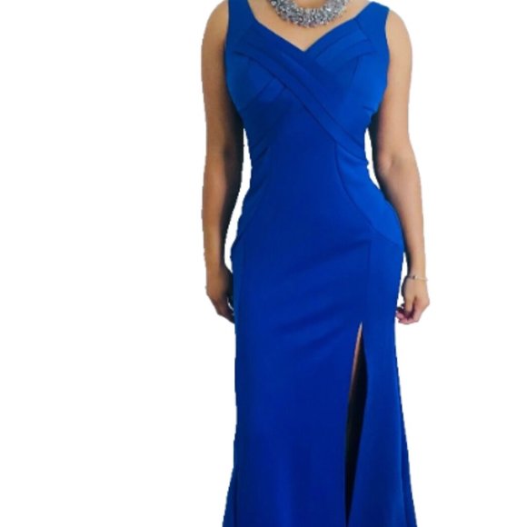 Esmerald Sundae Dress Blue - Picture 1 of 5